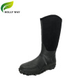 Roll -Außensohle warme Gummistiefel zum Angeln und zum schneebedeckten Tag